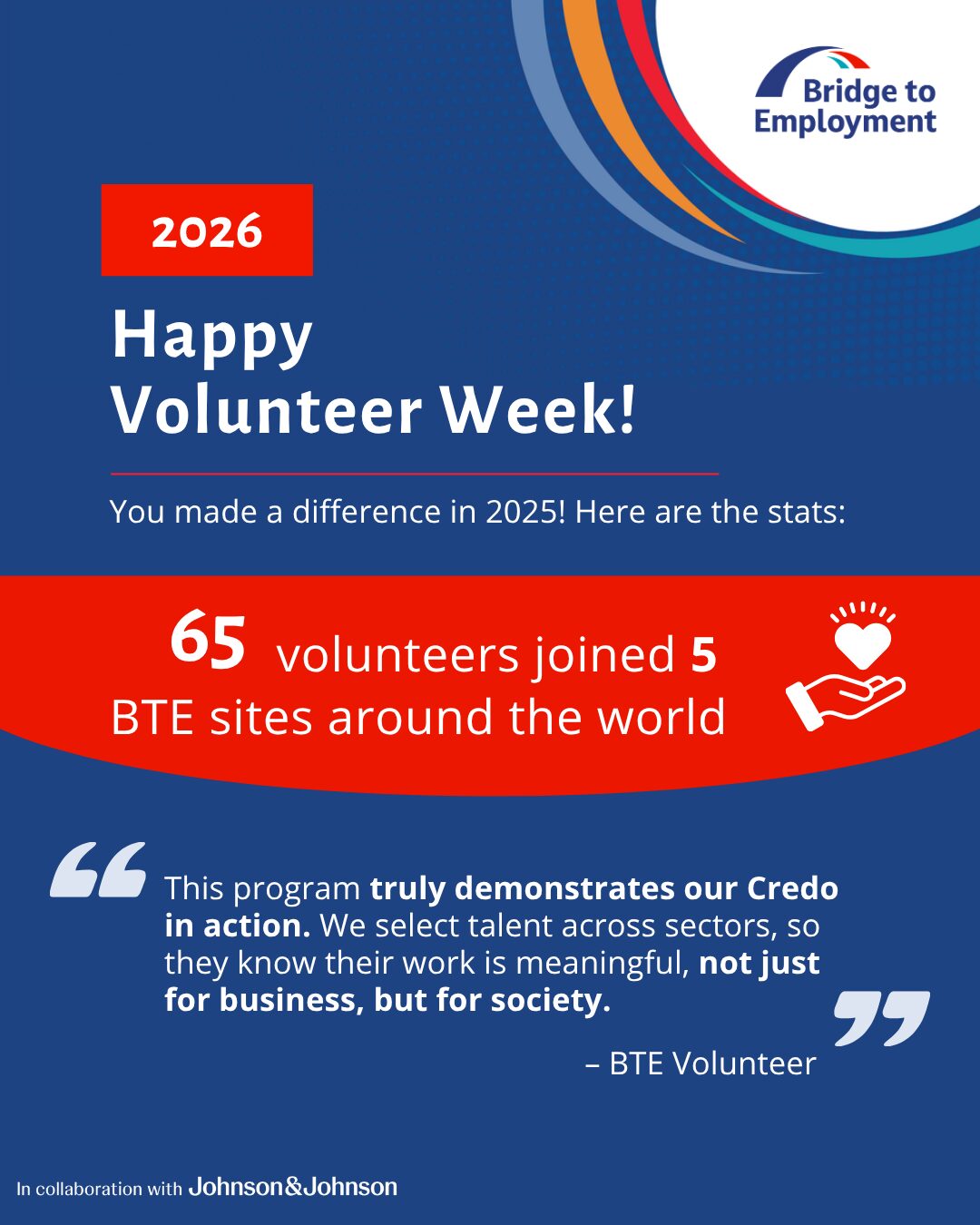 Happy Volunteer week